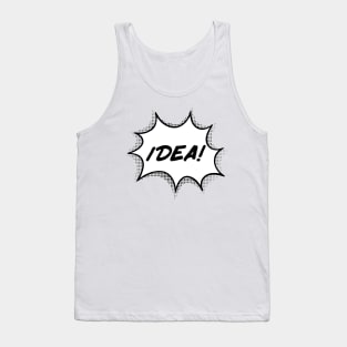 Idea! Super Hero Cartoon Explosion Tank Top